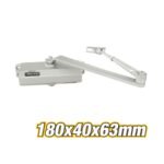 Copper Plated Flat Head Door Closer (40-65kg Doors,