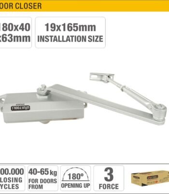 Copper Plated Flat Head Door Closer (40-65kg Doors,