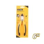 Diagonal Cutting Nippers with Hardened Cutting Edges and PVC Handle Model ARL-ALC6D15