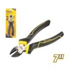 Diagonal Cutting Pliers with Laser Hardened Cutting Edges and TPR Grip Model ARL-ALC715