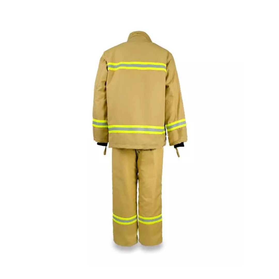 EN Standard Fire Fighting Suit with Flame Retardant & Waterproof Fabric ARL-HSFS-002