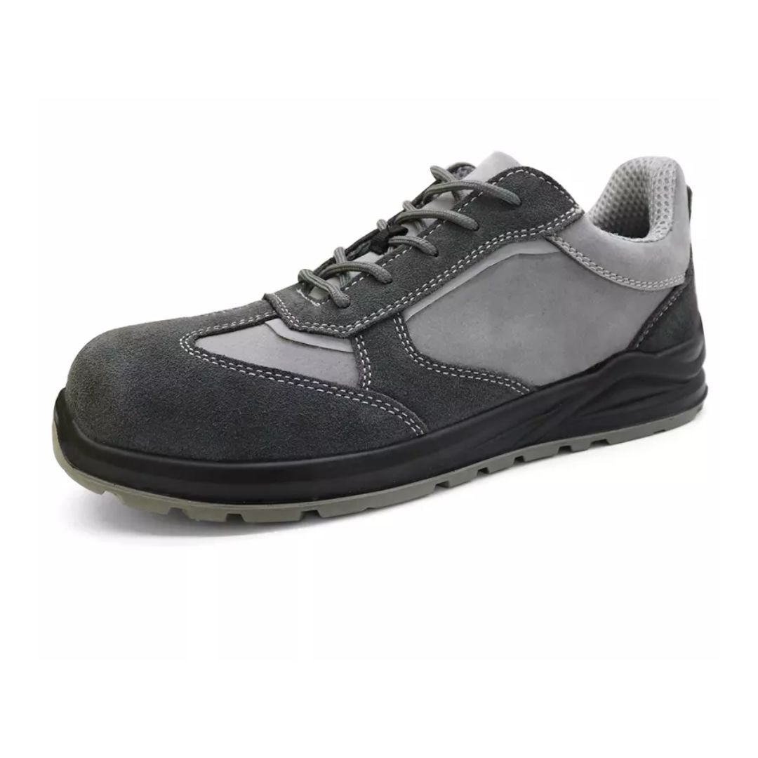 Fiberglass Toe Anti-Piercing Suede Safety Shoes for Men ARL-TM2011