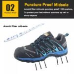 Fiberglass Toe Anti Puncture Hiking Safety Shoes ARL-TMC001L