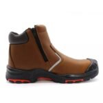 Fiberglass Toe Oil Industry Safety Boots with Zipper ARL-TM106
