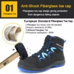 Fiberglass Toe Puncture-Proof Anti-Static Safety Shoes ARL-TM2005