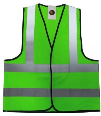 Green 120 Grams Polyester High Visibility Reflective Safety Vest ARL-RFT15