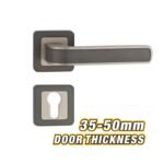 Grey Double Cylinder Lever Handle Lock Model ARL-CH69TH