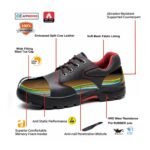 HRO Rubber Sole Steel Toe Work Safety Shoes ARL-TM3323