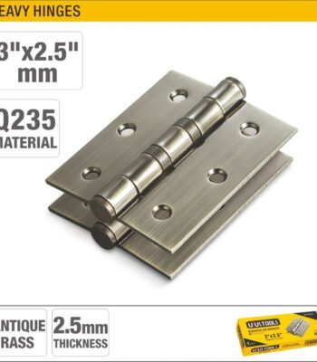 Heavy Hinges (Antique Brass Finish, Q235 Steel) ARL-BI325AB