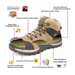 High Quality Leather Lining Safety Shoes for Hiking ARL-TM3280