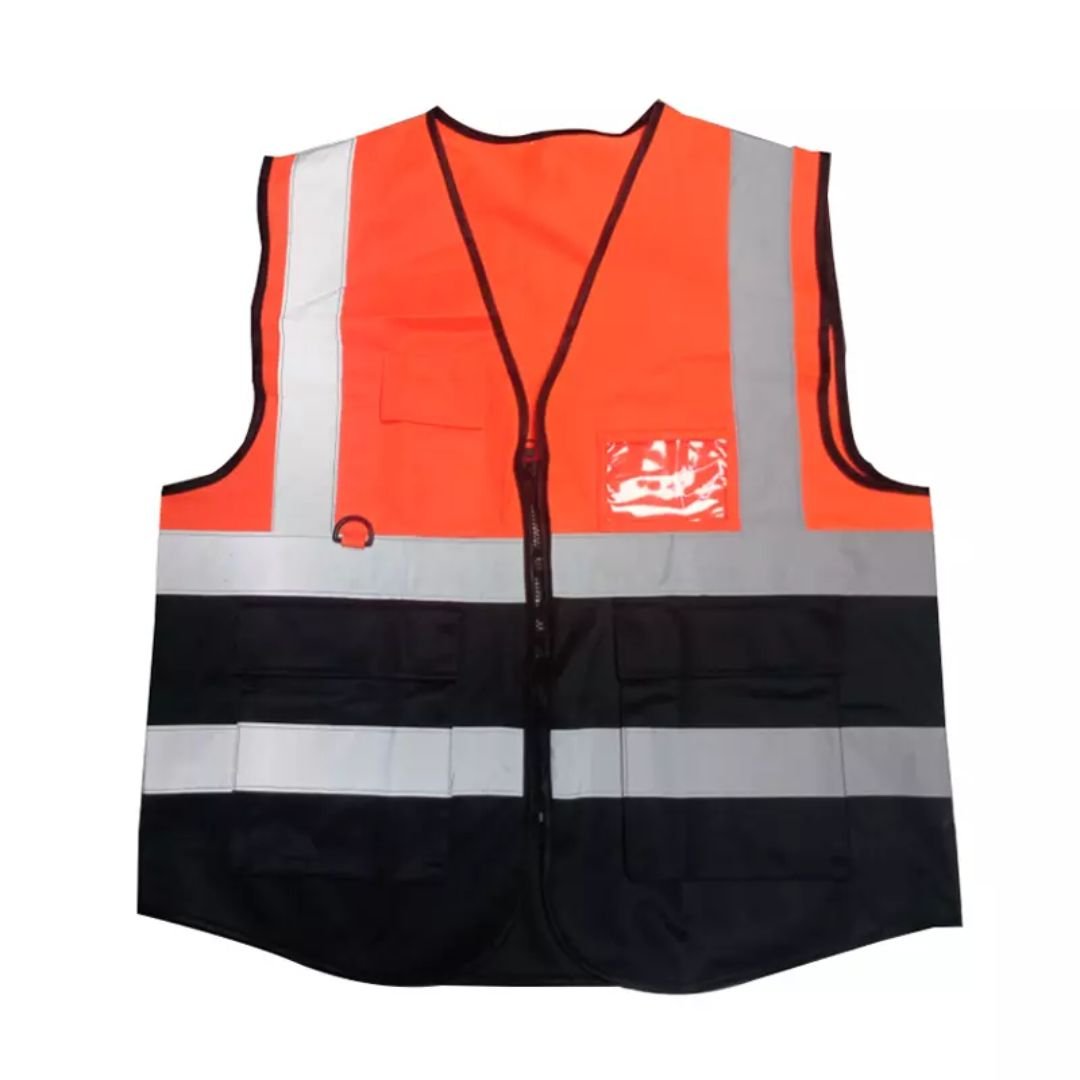 Multiple Pockets Hi-vis Reflective Warning Safety Vest ARL-RV33