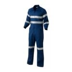 Navy Blue High Visibility Reflective Safety Anti Fire Coverall Garments ARL-OV23
