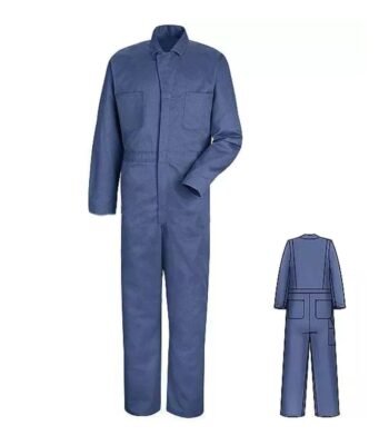 Navy Blue Work Coverall One Piece Work Garments Uniform ARL-OV10