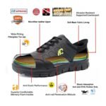New Anti-skid Slip-ins Fiberglass Toe Safety Shoes ARL-TM2021