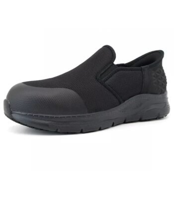 New Anti-slip Fiberglass Toe Safety Shoes without Laces ARL-TM2022