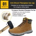 Nubuck Leather Comfortable Safety Work Boots ARL-TM183