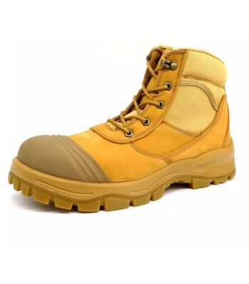 Nubuck Leather Safety Boots with Zipper ARL-TM135