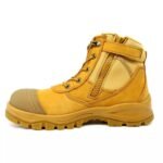 Nubuck Leather Safety Boots with Zipper ARL-TM135