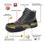  Oil Industry Composite Toe Safety Boots PU Rubber Sole ARL-TM085R