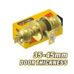 Polished Brass Spherical Lock Model ARL-CH587PB