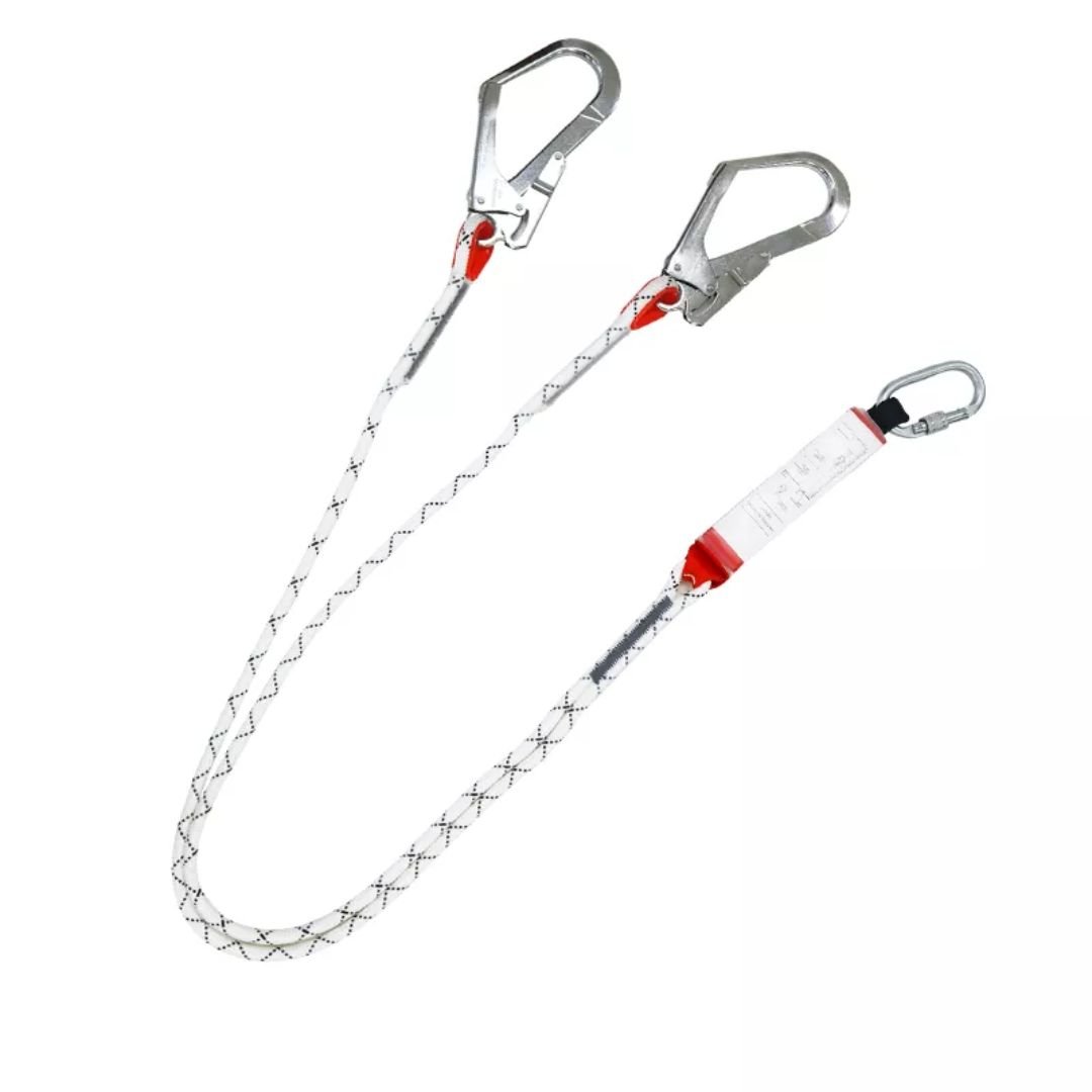 CE EN 362 High Strength Safety Lanyard with Shock Absorber ARL-HN10