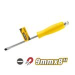 Screwdriver with Magnetic Tip, Striking Cap, and Go-Through Blade Model ARL-DEG108