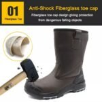 Steel Industry Welding Safety Boots with Fiberglass Toe ARL-TM186