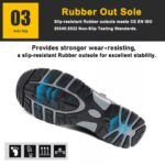 Steel Industry Welding Safety Boots with Fiberglass Toe ARL-TM186