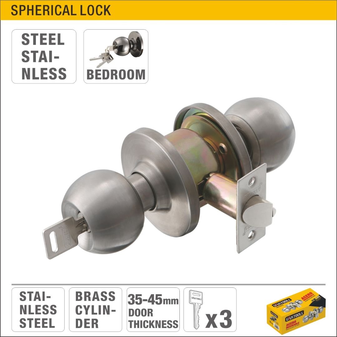 Steel Stainless Spherical Lock Model ARL-CH587SS