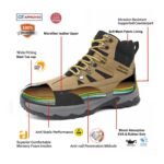 Steel Toe Anti Puncture Hiking Safety Shoes EVA Rubber Sole ARL-TM3332