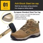 Steel Toe Anti Puncture Hiking Safety Shoes for Men ARL-TM3297