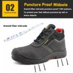 Steel Toe Anti Puncture Oil Industry Safety Boots ARL-TM005R