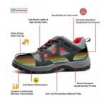 Steel Toe Anti Puncture Suede Safety Shoes ARL-TM3307
