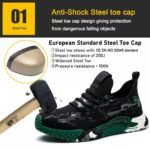 Steel Toe Anti Static Stylish Safety Shoes for Men ARL-TM3316
