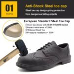 Stylish Men's Executive Safety Shoes ARL-TM048