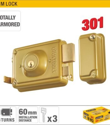 Totally Armored Zinc Alloy Rim Lock Model ARL-CDP301CB
