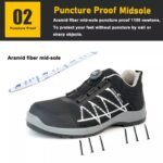 Twist Lock System Safety Security Shoes for Men ARL-TM2007