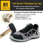 Twist Lock System Workshop Safety Sports Shoes ARL-TM2006