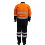 Two Pieces Cotton High Visibility Reflective Safety Workwear ARL-OV20