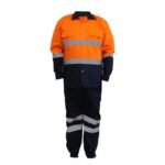 Two Pieces Cotton High Visibility Reflective Safety Workwear ARL-OV20