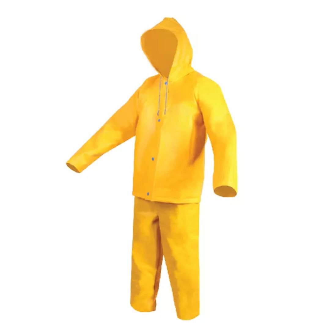 Two Pieces Waterproof Heavy Duty PVC Raincoat Suit ARL-1121