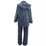 Two pieces polyester PVC coating waterproof men raincoats ARL-RT19
