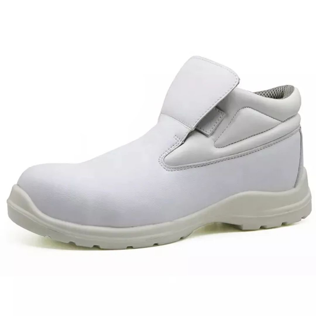 White Fiberglass Toe Chef Kitchen Safety Shoes ARL-TM057