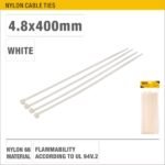 White Nylon 66 Cable Ties Model ARL-AMR006