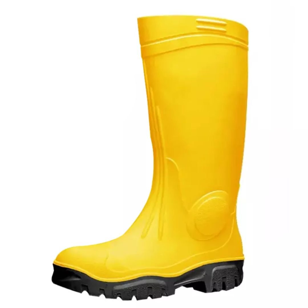 Yellow PVC Safety Rain Boots Gumboots ARL-GB39