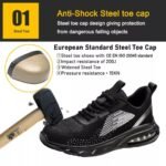 Air Cushioned Safety Work Sneakers for Men ARL-TM3197