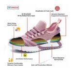 Anti-Slip Fashionable Pink Safety Shoes for Women ARL-TM3058