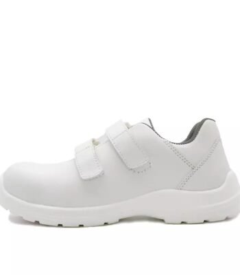 Anti-slip White No Lace Kitchen Safety Shoes for Men ARL-TM083