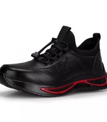 Black Microfiber Leather Industrial Safety Boots ARL-TM3211