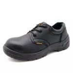 Black Steel Toe Leather Lining Safety Shoes ARL-TM025